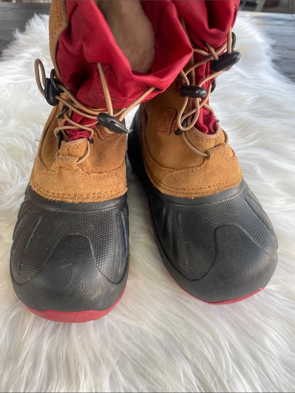 Ugg Ludvig Kids Tan Winter Boots